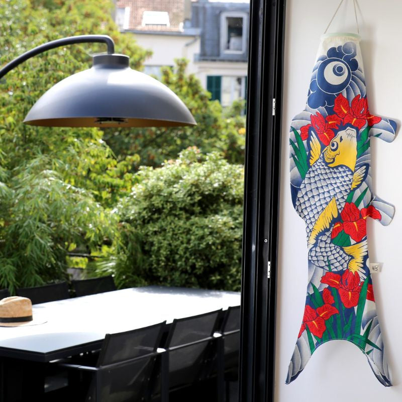 Koinobori Vis Tattoo - 100 cm