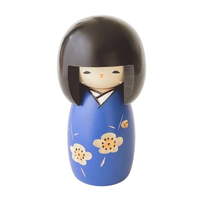 Kokeshi Pop - Kaika Blauw