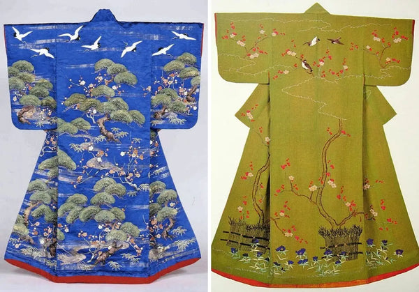 Kosode van krijger en aristocraat