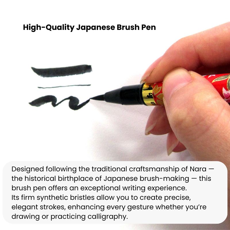 Koto Brush Pen - Washi Handvat Wit