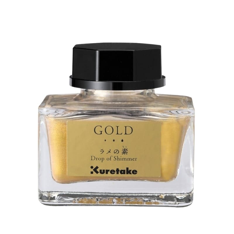Kuretake Drop Of Shimmer Glitterinkt Goud