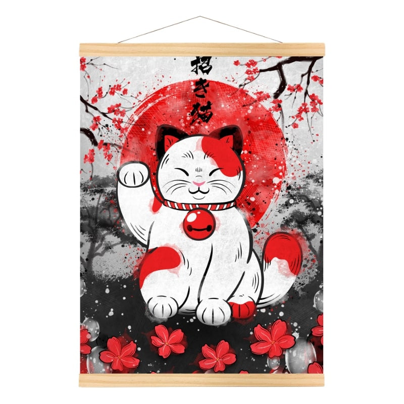 Lucky Cat Poster A3