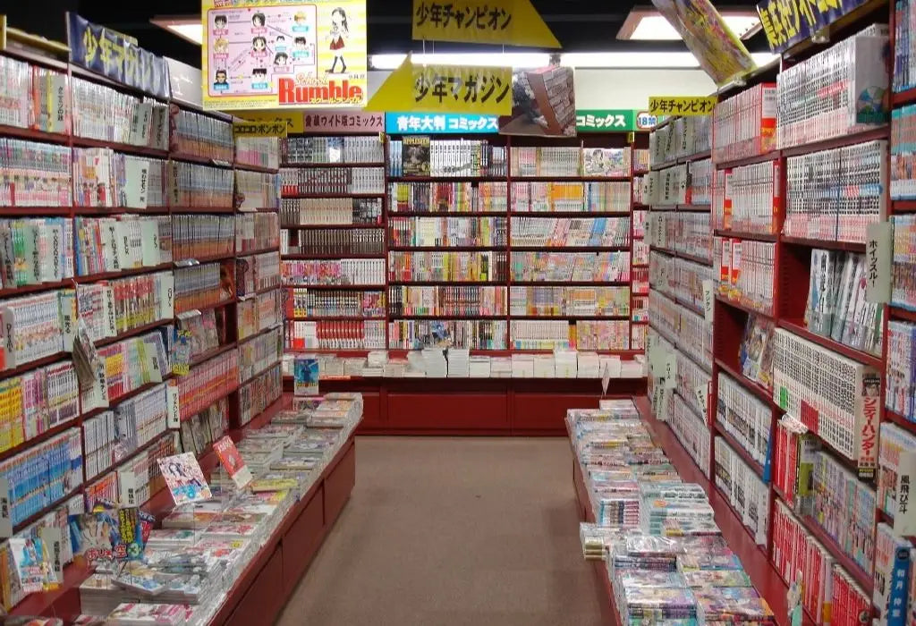 manga winkel in japan