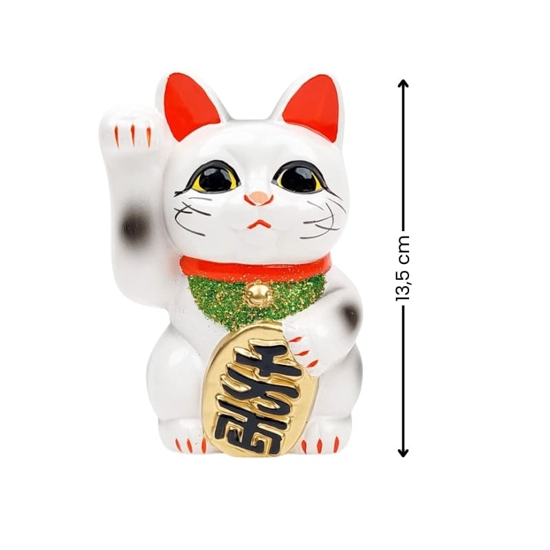 Maneki Neko Beeldje - Tokoname Keramiek