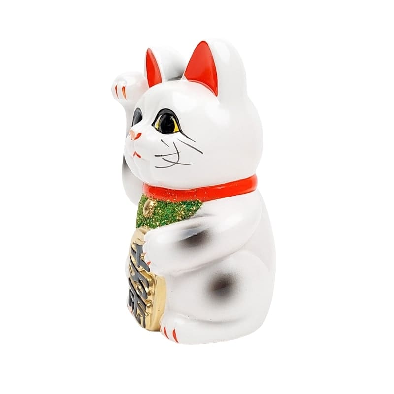 Maneki Neko Beeldje - Tokoname Keramiek