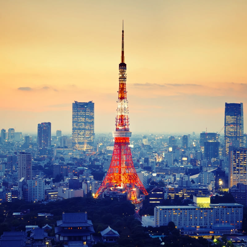 Japans miniatuurmodel - Tokio Toren