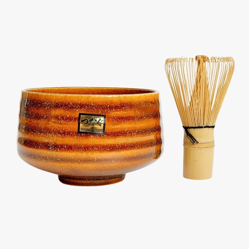 Matcha Kom en Klopper Set