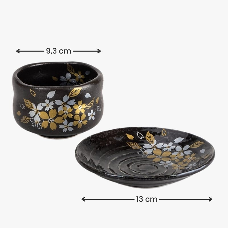 Matcha Kop & Schotel Set