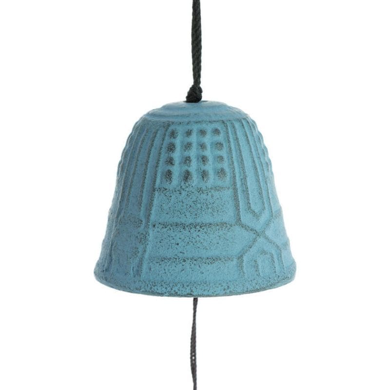 Metalen Windgong - Furin Iwachu Lichtblauw - 4,5 cm