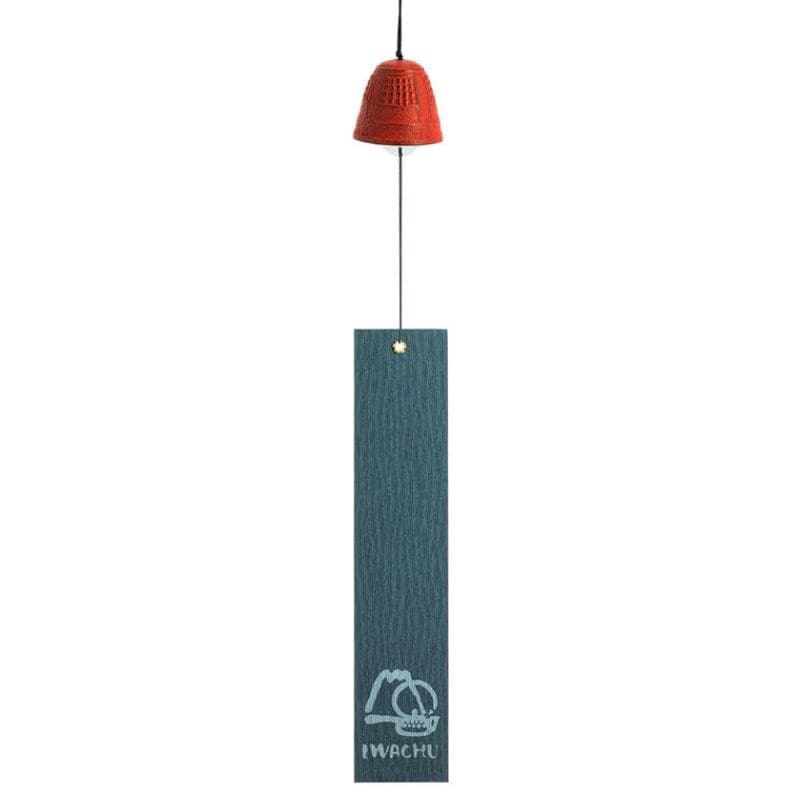 Metalen Windgong - Furin Iwachu Rood - 4,5 cm
