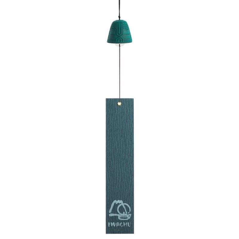 Metalen Windgong - Furin Iwachu Turkoois - 4,5 cm