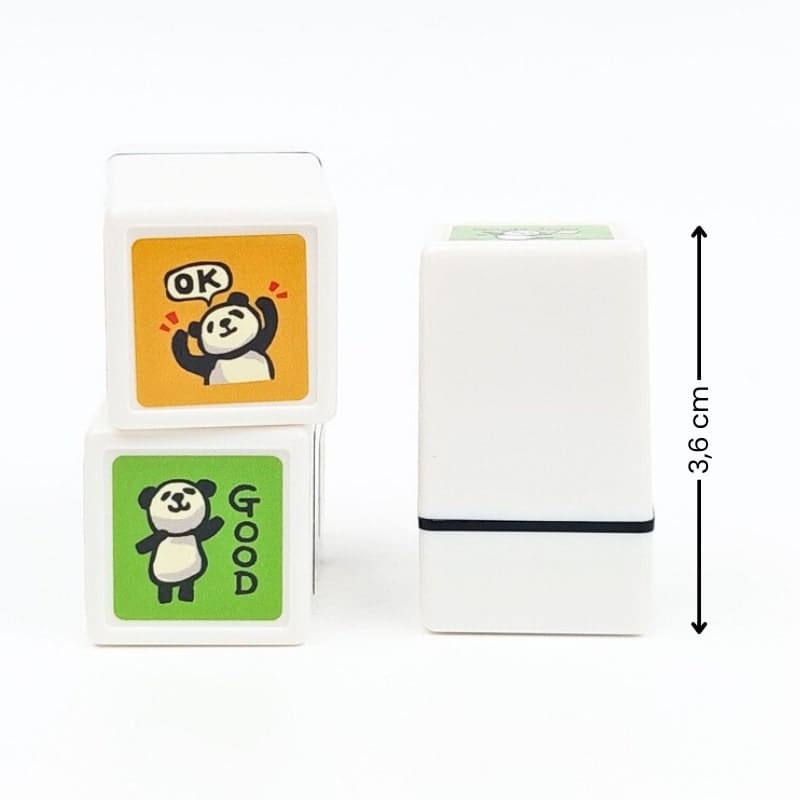 Mini Japanse Stempel - Panda