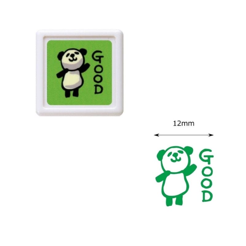 Mini Japanse Stempel - Panda Good