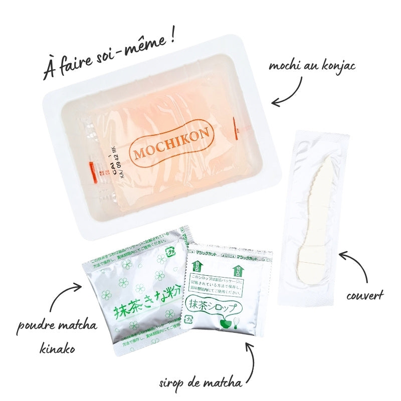 Mochikon Gelée de Konjac au Matcha
