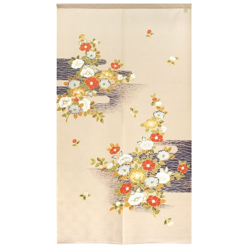 Japanse Tsubaki Noren - 85 x 150 cm