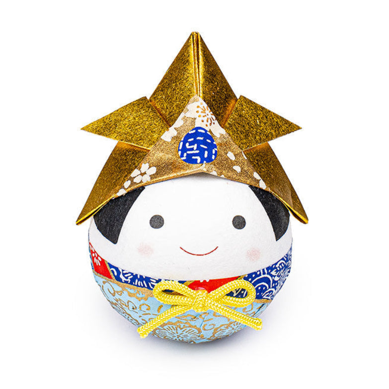 Okiagari Washi Papieren Figuur - Kabuto