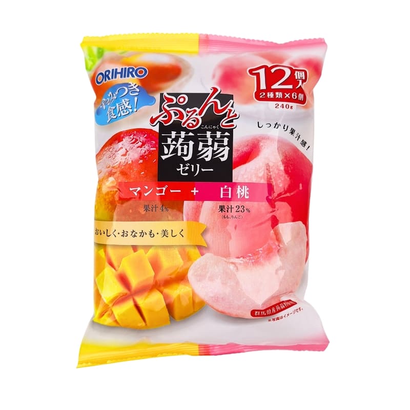 Orihiro Konjac Jelly - Mango & Perzik