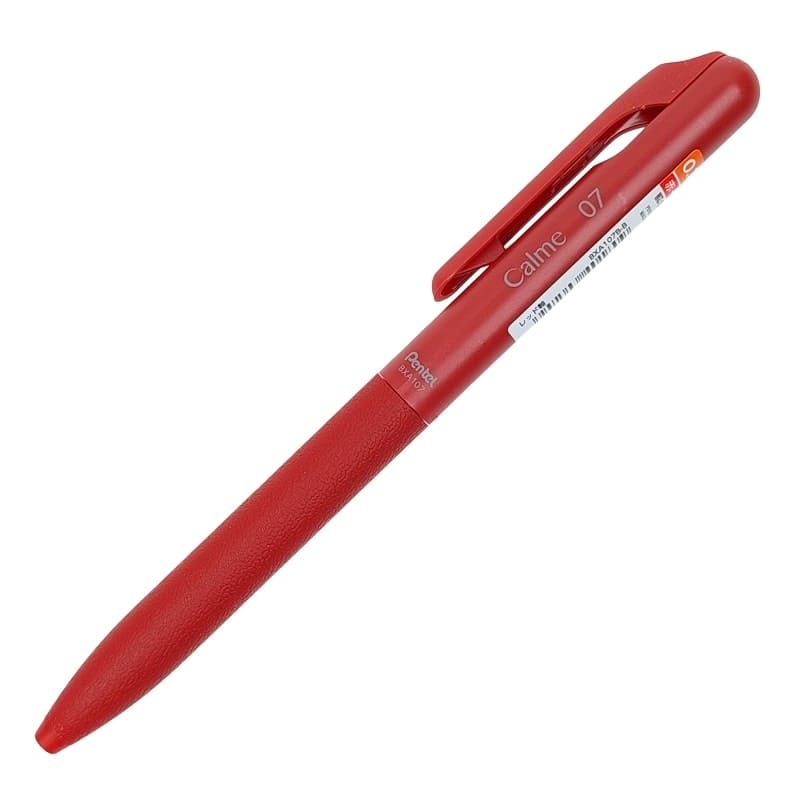Pentel Calme 0.7mm Gel Pen Rood