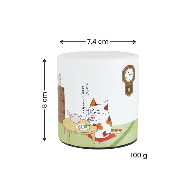 Petite Boîte à Thé Japonaise Tea Time