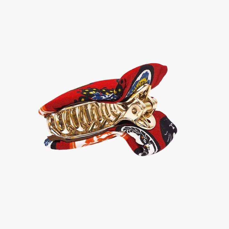 Japanse kat doek haarclip