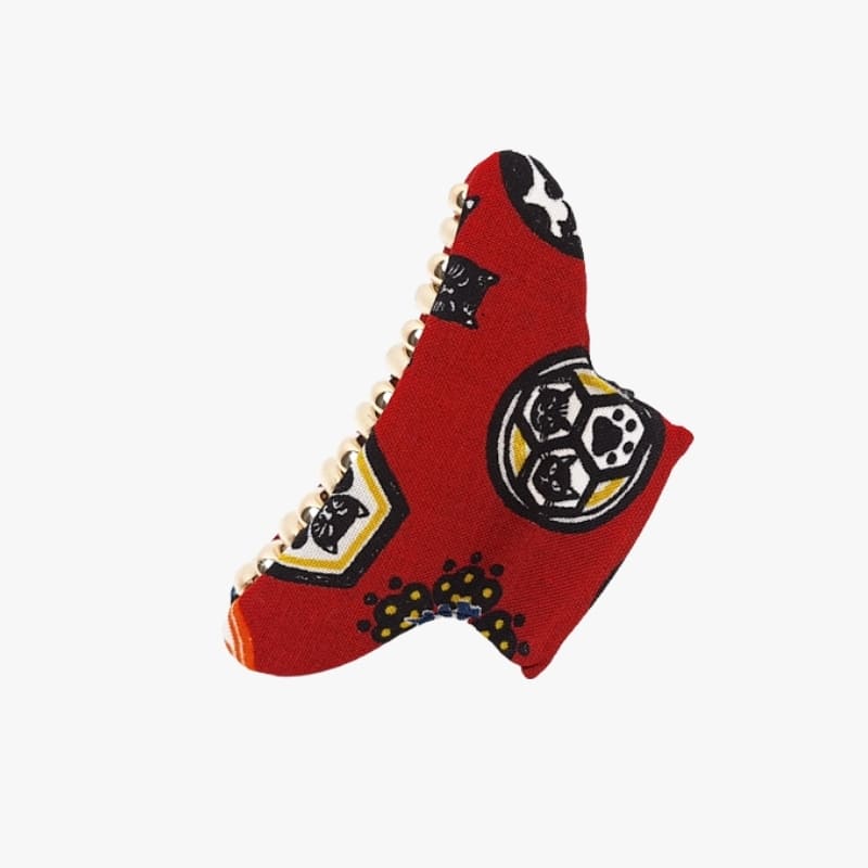 Japanse kat doek haarclip