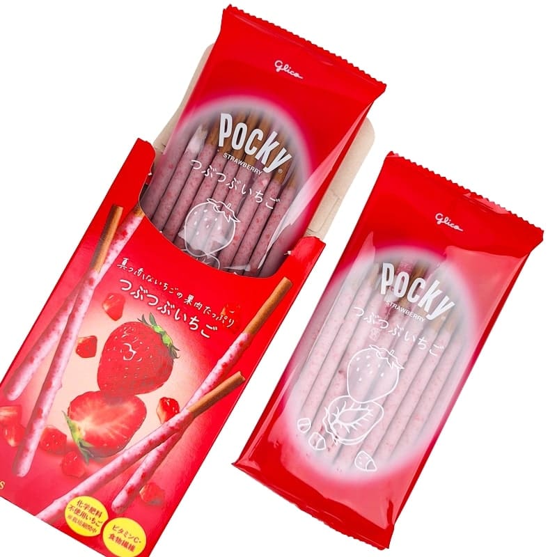Pocky Chocolade & Aardbei Sticks
