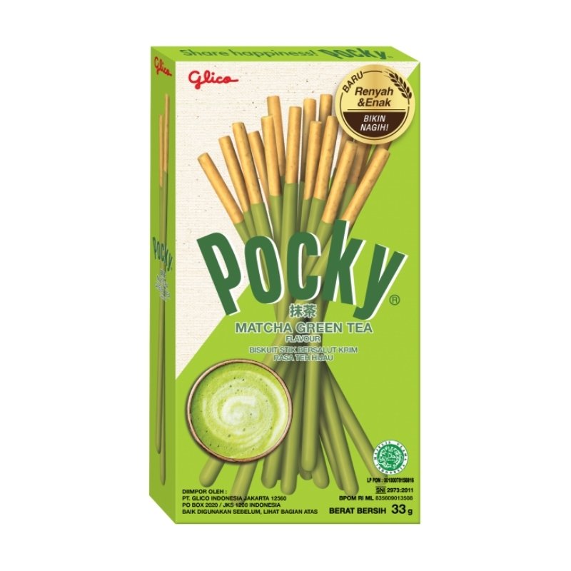 Pocky Sticks Matcha Melk