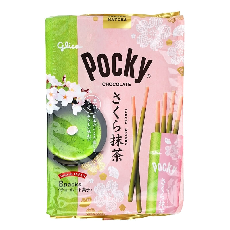Pocky Sticks - Sakura Matcha