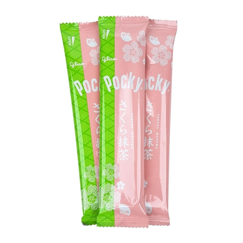 Pocky Sticks - Sakura Matcha