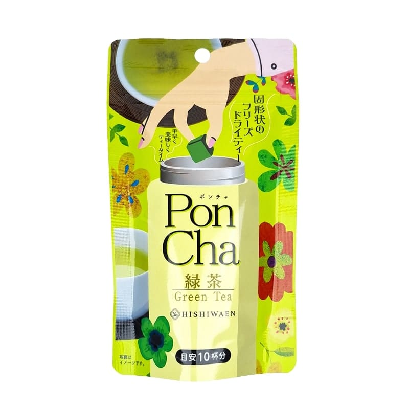 PonCha Thé Vert en Cube