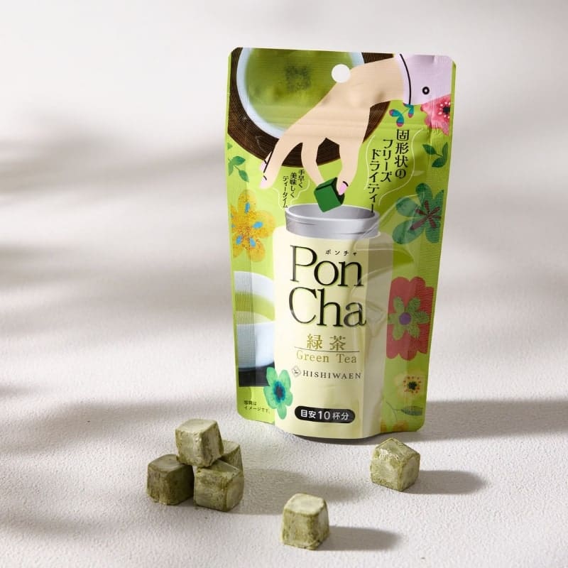 PonCha Thé Vert en Cube
