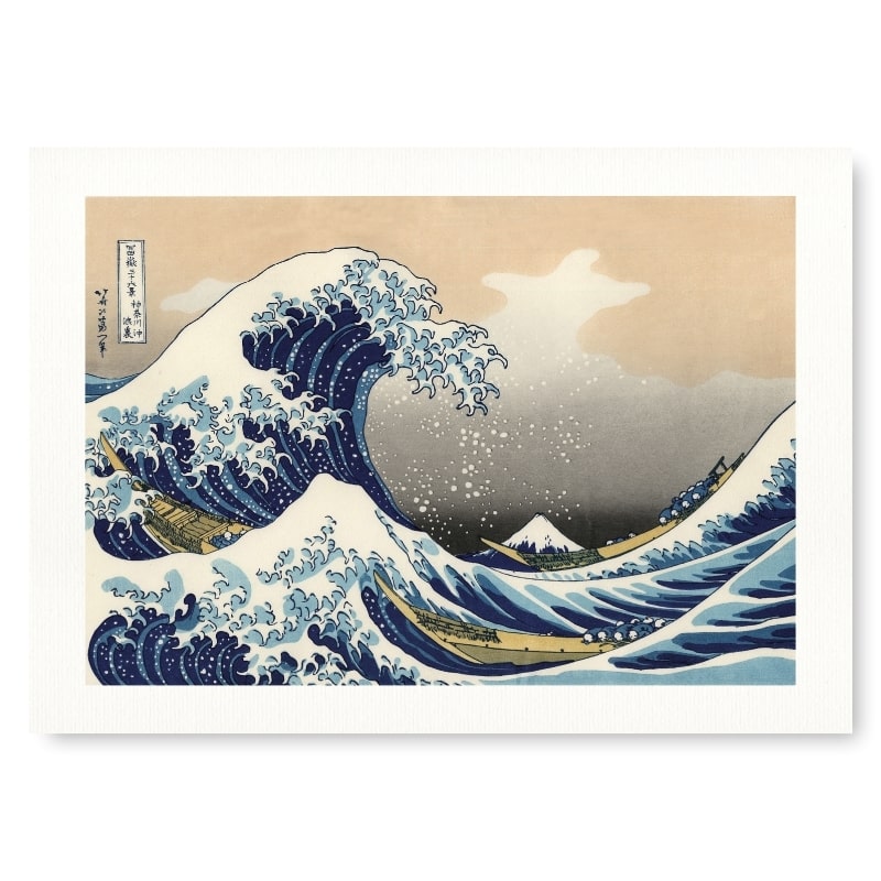Poster - Hokusai Golf Kanagawa A3