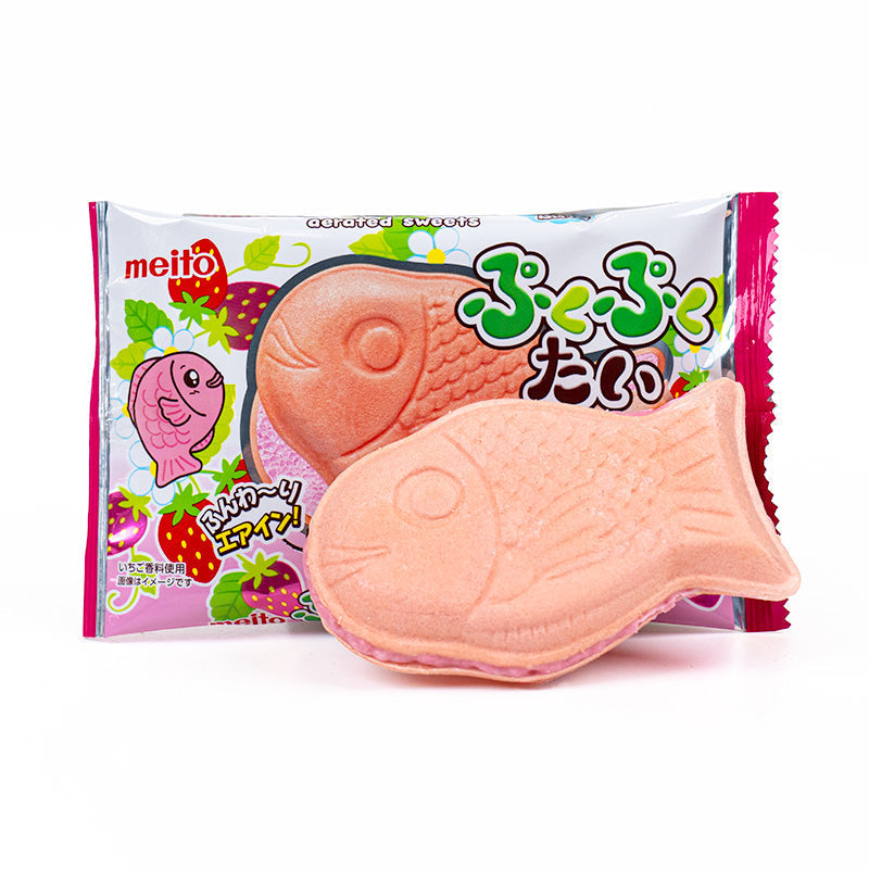 Puku Puku Taiyaki Wafel – Aardbei