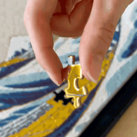 Puzzel De Grote Golf van Kanagawa - 1000 Stukjes