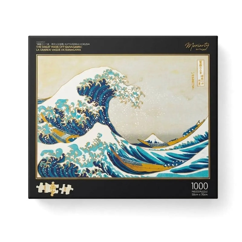 Puzzel De Grote Golf van Kanagawa - 1000 Stukjes