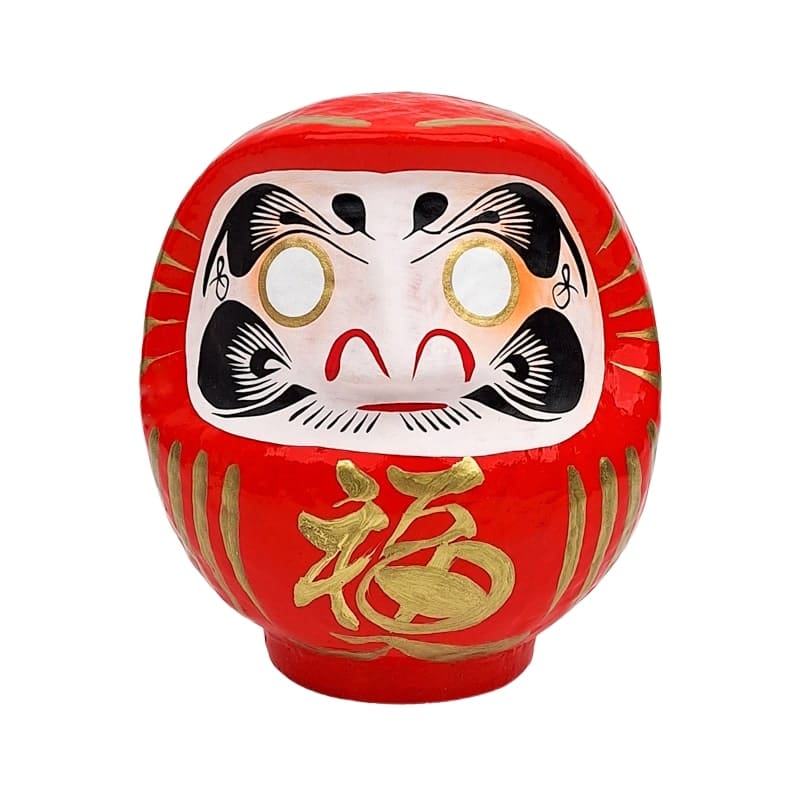 Rode Japanse Daruma – 9 tot 15 cm
