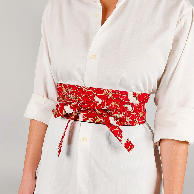 Rode Obi Riem - Tsuru S
