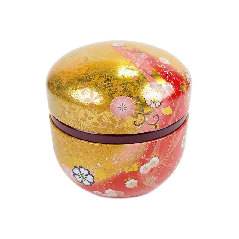 Ronde Theebus - Goud & Rood