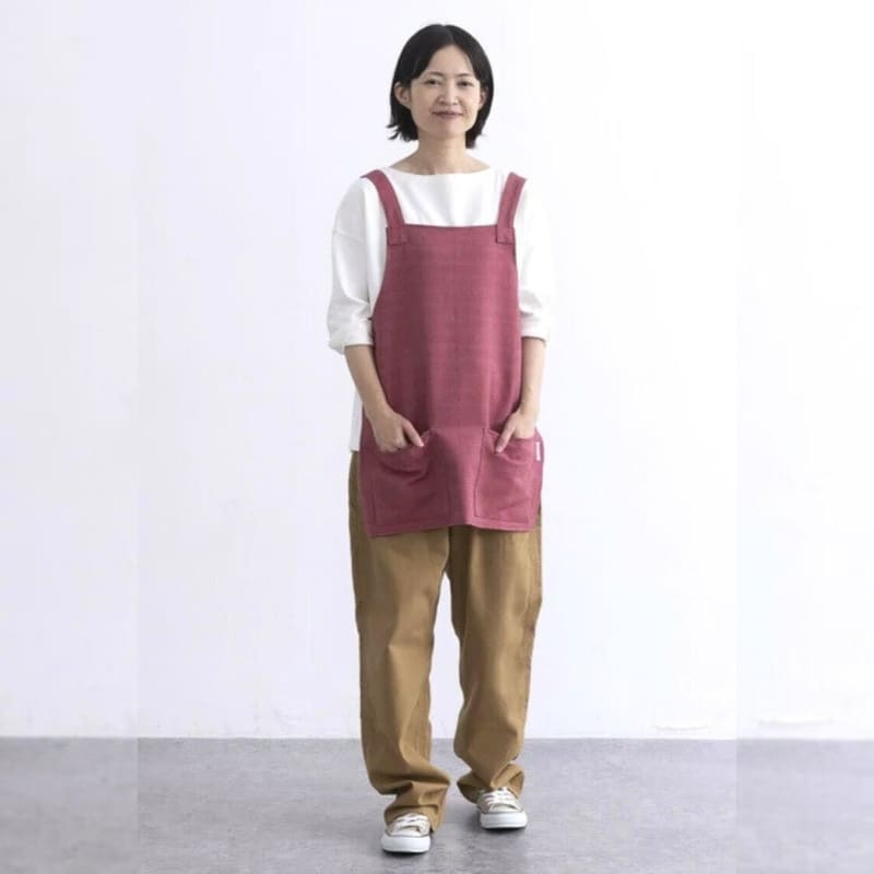 Rood Japans Schort - Unisex