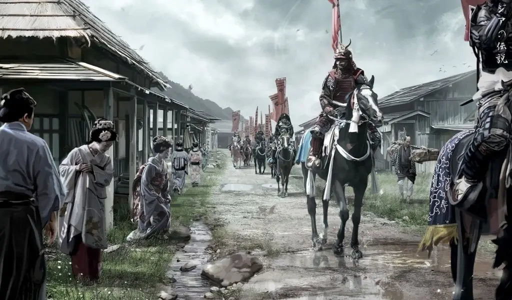 samoerai beschermheer van de japanse kunsten