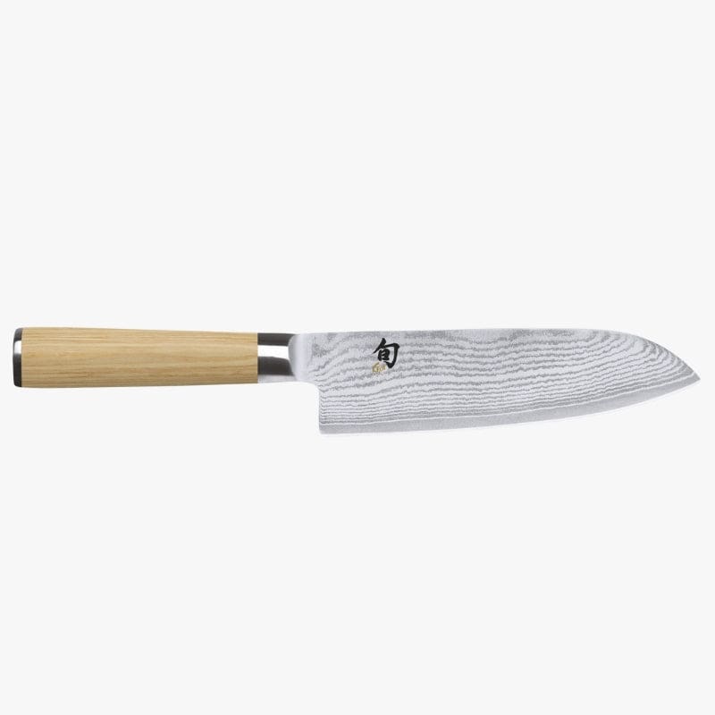 Santoku mes Shun Classic Wit 18 cm
