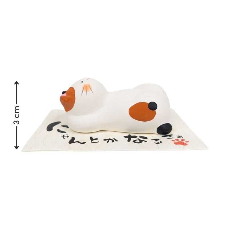 Savasana Kattenbeeldje