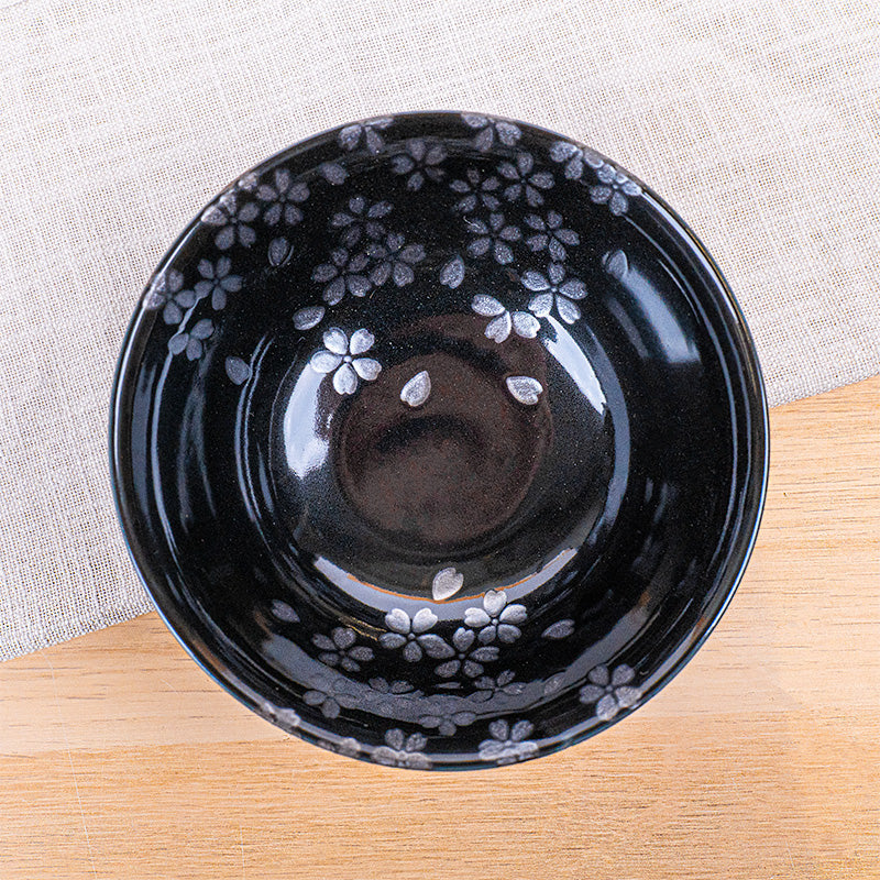 Set 2 Japanse Kommen - Zwart-Wit