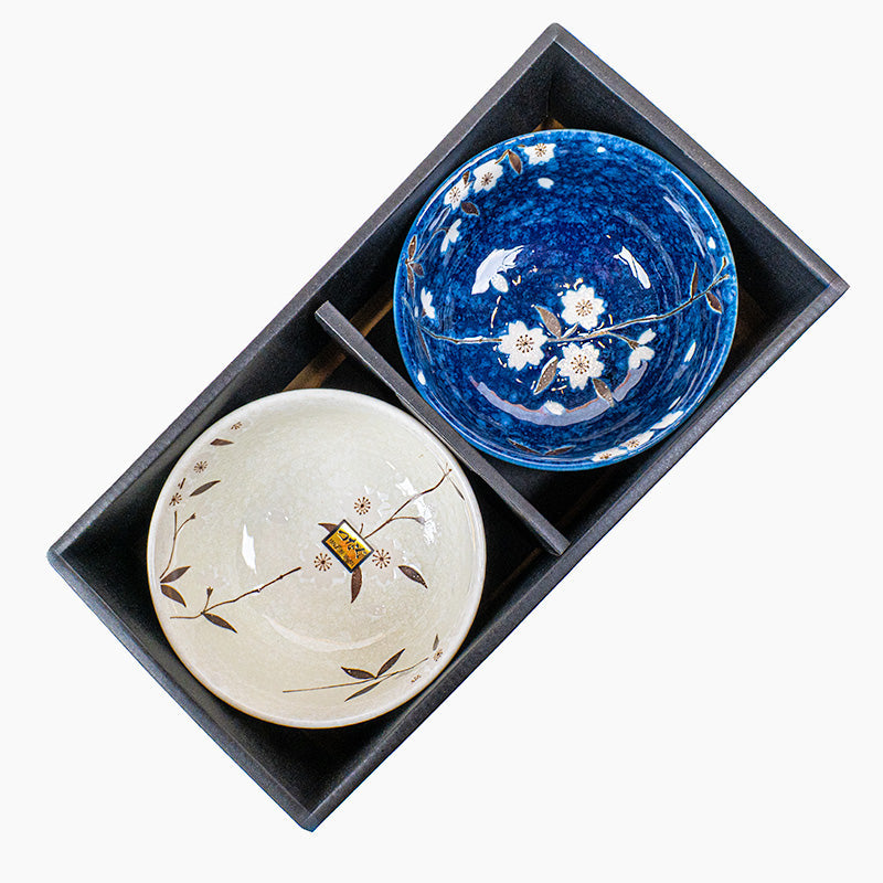 Set 2 Kleine Japanse Kommetjes - Sakura