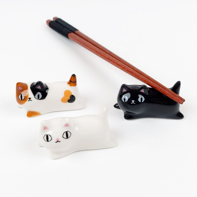 Set Porte-Baguettes Trois Chats