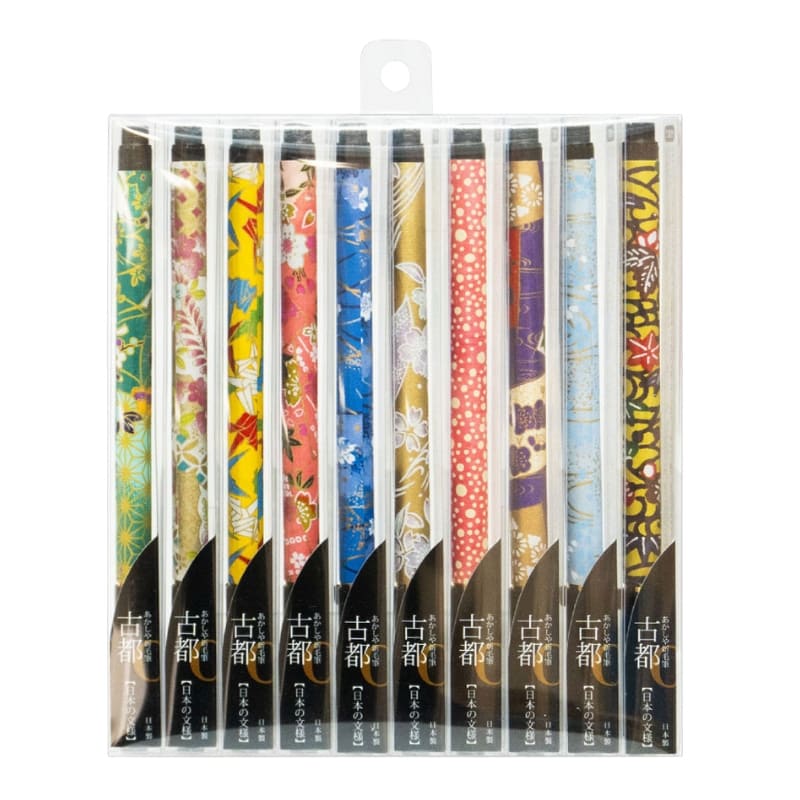 Set Van 10 Koto Zwarte Brush Pennen