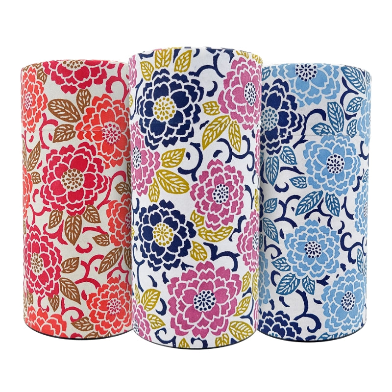Set van 3 Washi Theeblikken