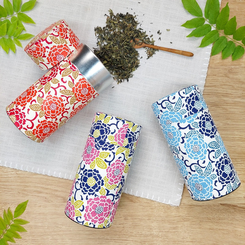 Set van 3 Washi Theeblikken