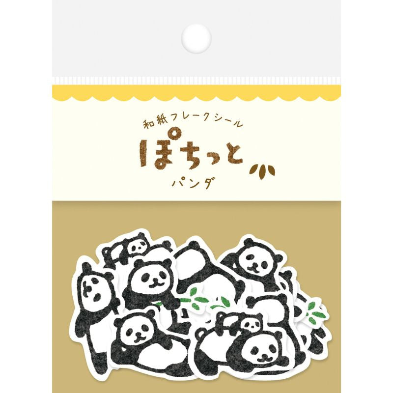 Japanse Panda stickers