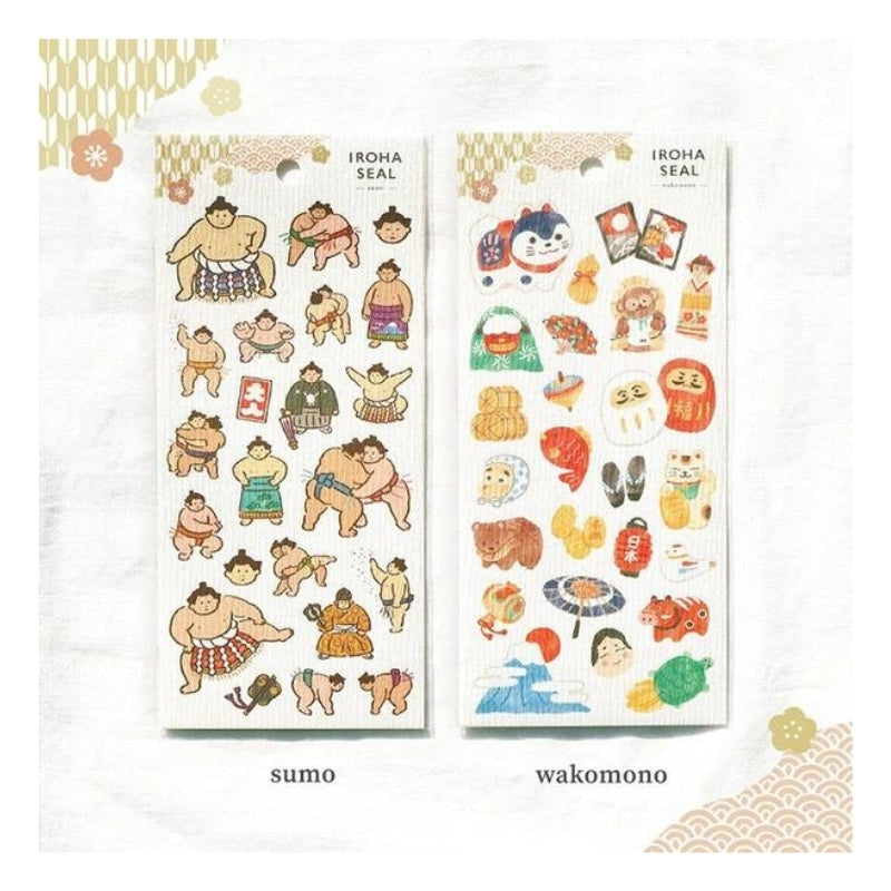 Japanse Sumo stickers